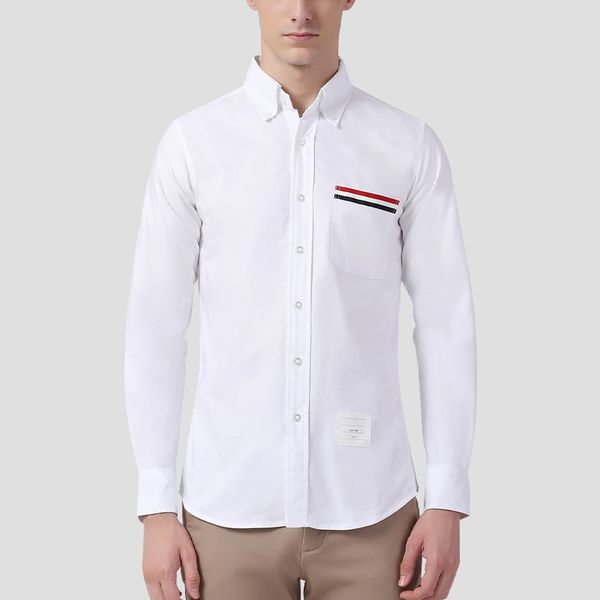 wholesale men's shirts 2022 spring and autumn blouses business classic fashion long sleeve rwb stripes social men dress shirts, White;black
wholesale men's shirts 2022 spring and autumn blouses business classic fashion long sleeve rwb stripes social men dress shirts, White;black