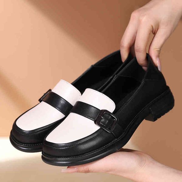 dress shoes versatile cowhide soft soled leather shoes spring large size college style lefu color matching thick muffin qvx1, Black
dress shoes versatile cowhide soft soled leather shoes spring large size college style lefu color matching thick muffin qvx1, Black