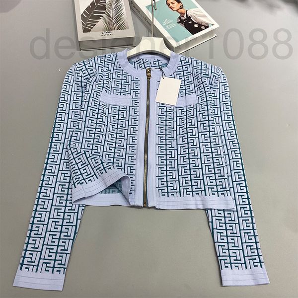 women's sweaters designer b family knitted round neck zipper cardigan women's short jacket three-dimensional letter pattern temper, White;black
women's sweaters designer b family knitted round neck zipper cardigan women's short jacket three-dimensional letter pattern temper, White;black