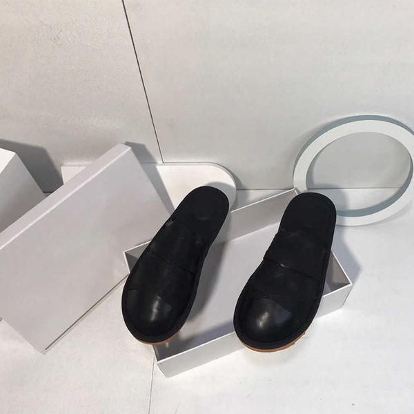 leather slippers fashion women retro beauty sandals shoes flops genuine casual ladies flat slipper summer outdoor beach loafer, Black
leather slippers fashion women retro beauty sandals shoes flops genuine casual ladies flat slipper summer outdoor beach loafer, Black