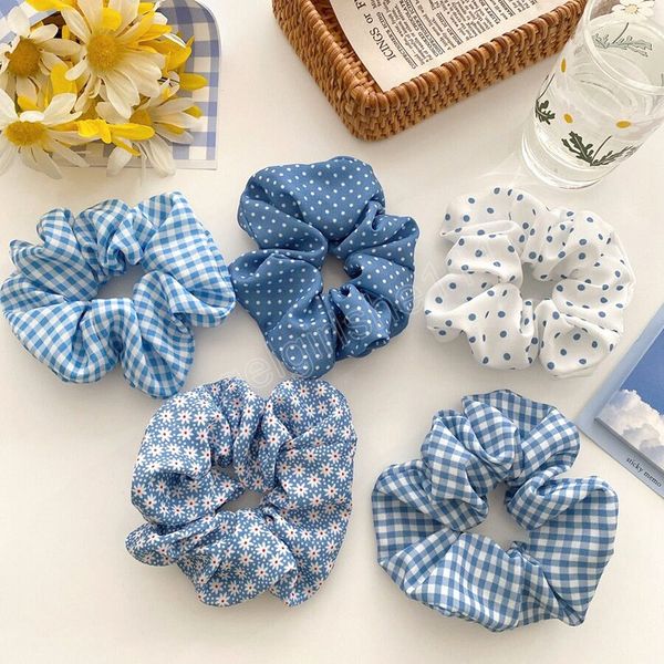 women plaid scrunchies hair ties girls dot ponytail holders elastic hair band sweet rubber hair accessories, Slivery;white
women plaid scrunchies hair ties girls dot ponytail holders elastic hair band sweet rubber hair accessories, Slivery;white