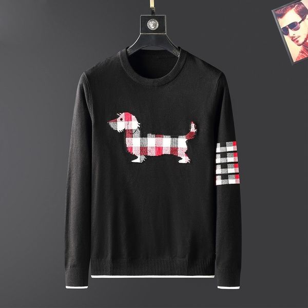 spring fall sweater knitted oversized pullovers sweaters korean fashion clothing knit men harajuku clothes long sleeve 220812, White;black
spring fall sweater knitted oversized pullovers sweaters korean fashion clothing knit men harajuku clothes long sleeve 220812, White;black