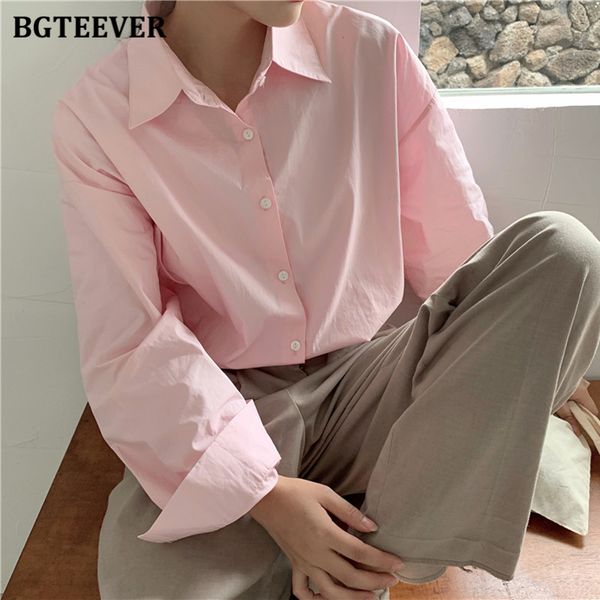 chic turn-down collar women solid blouse long sleeve single-breasted loose female shirts 2021 summer casual ladies, White
chic turn-down collar women solid blouse long sleeve single-breasted loose female shirts 2021 summer casual ladies, White