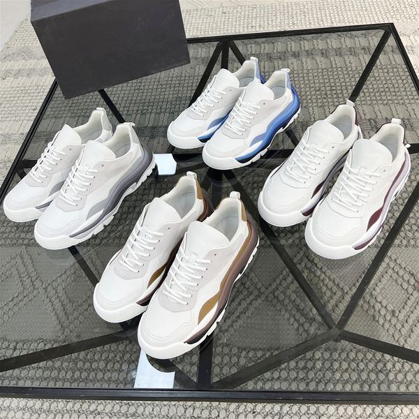 level brand designer men sports shoes classic patchwork color cowskin breathable comfortable flat soled casual runner trainers fashion man p, Black
level brand designer men sports shoes classic patchwork color cowskin breathable comfortable flat soled casual runner trainers fashion man p, Black
