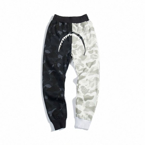 2022 womens pants casual mens bathing sweatpants hip hop camouflage stitching luminous shark head streetwear pant w97f#, Black
2022 womens pants casual mens bathing sweatpants hip hop camouflage stitching luminous shark head streetwear pant w97f#, Black