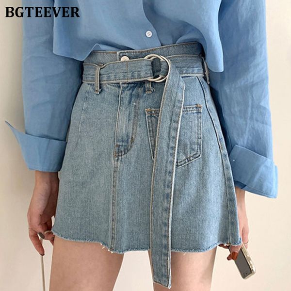 spring summer chic belted mini jeans skirts for women high waist pocket loose casual female a-line denim skirts 2022, Black
spring summer chic belted mini jeans skirts for women high waist pocket loose casual female a-line denim skirts 2022, Black