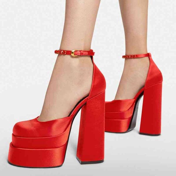 sandals ladies candy color thick platform buckle dress party wedding shoes woman pumps square toe crude heel f41d, Black
sandals ladies candy color thick platform buckle dress party wedding shoes woman pumps square toe crude heel f41d, Black