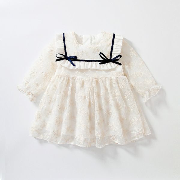 girls dress spring korean lace embroidered long sleeved princess autumn baby girl lovely party classical fashion pearl pocket lantern sleeve, Red;yellow
girls dress spring korean lace embroidered long sleeved princess autumn baby girl lovely party classical fashion pearl pocket lantern sleeve, Red;yellow