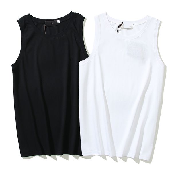 2022 summer new short sleeve t-shirt designers clothing simple black white gray cotton sleeveless, White;black
2022 summer new short sleeve t-shirt designers clothing simple black white gray cotton sleeveless, White;black