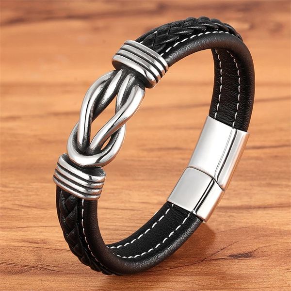 fashion luxury irregular graphic accessories men's leather charm bracelets stainless steel combination birthday commemorative gift ab65, Golden;silver
fashion luxury irregular graphic accessories men's leather charm bracelets stainless steel combination birthday commemorative gift ab65, Golden;silver