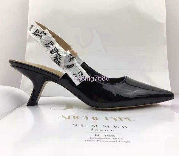 sandals high version d family spring and summer thin heel pointed cat baotou back empty letter belt versatile high s, Black
sandals high version d family spring and summer thin heel pointed cat baotou back empty letter belt versatile high s, Black