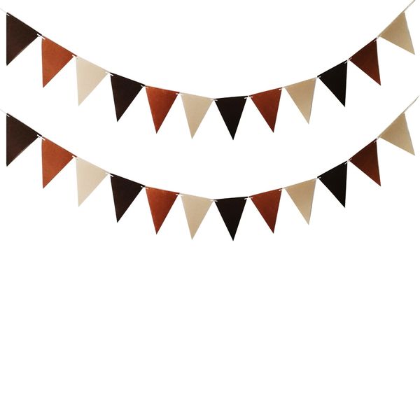 18 flags khaki brown felt banner garlands birthday bunting pennant baby shower wedding garland flags party decoration supplies
18 flags khaki brown felt banner garlands birthday bunting pennant baby shower wedding garland flags party decoration supplies