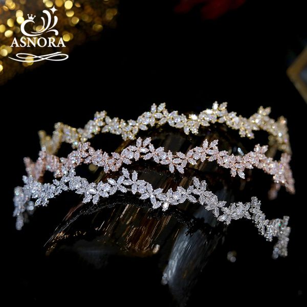 rose gold crystal tiara bride headband wedding hair accessories women headdress cz crowns girls birthday gift 220805, Slivery;golden
rose gold crystal tiara bride headband wedding hair accessories women headdress cz crowns girls birthday gift 220805, Slivery;golden