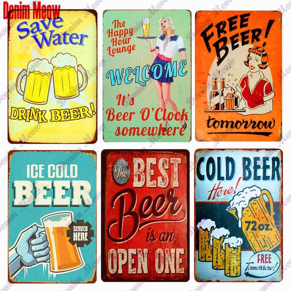 ice cold beer plaque vintage metal signs save water drink beer retro wall art poster pub cafe club bar home decor mix orde
ice cold beer plaque vintage metal signs save water drink beer retro wall art poster pub cafe club bar home decor mix orde