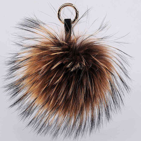 luxury 15cm fluffy raccoon fur ball keychain real fur key chains fur pompom keychain pompon keyring charm women bag pendant aa220318, Silver
luxury 15cm fluffy raccoon fur ball keychain real fur key chains fur pompom keychain pompon keyring charm women bag pendant aa220318, Silver
