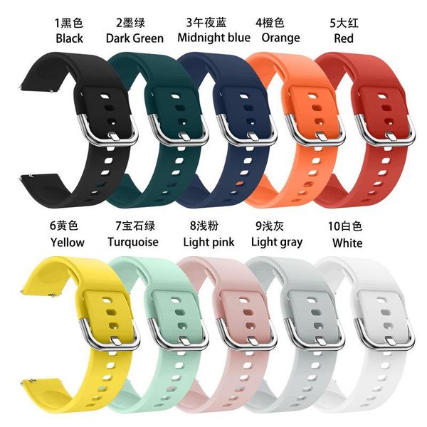 Luxury Designers Sport Silicone Smart Watch Band Strap for Samsung 20mm 22mm Bands Accessories
Luxury Designers Sport Silicone Smart Watch Band Strap for Samsung 20mm 22mm Bands Accessories