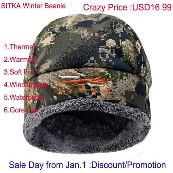 discount 2020 winter men sitka hunting beanie camouflage windser soft fur warmest sitka hat man hunting cap fit all1223g, Black;white
discount 2020 winter men sitka hunting beanie camouflage windser soft fur warmest sitka hat man hunting cap fit all1223g, Black;white