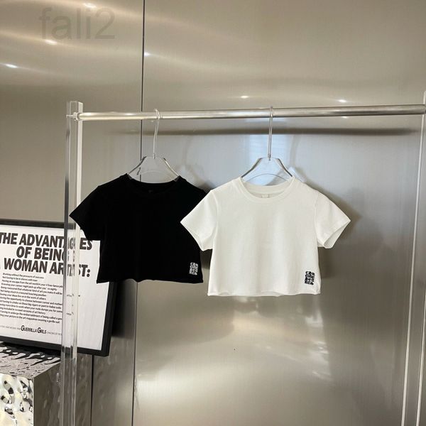 women's t-shirt designer chao brand 22ss new sanskrit embroidery cut edge with super good collocation, salt, sweet, short, short intere, White
women's t-shirt designer chao brand 22ss new sanskrit embroidery cut edge with super good collocation, salt, sweet, short, short intere, White