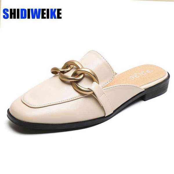 black flat mules women shoes pu leather slip on flats shoes for women square toe slippers ladies flip flops spring slides ad1824 220519
black flat mules women shoes pu leather slip on flats shoes for women square toe slippers ladies flip flops spring slides ad1824 220519