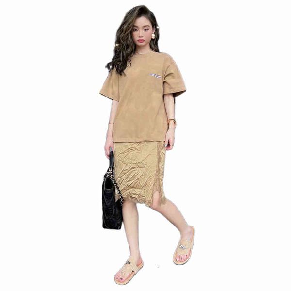 paris designer women's designer casual lace ripped dresses luxury embroidery letters fake two piece dress,short sleeve t-shirt tees,top, Black;gray
paris designer women's designer casual lace ripped dresses luxury embroidery letters fake two piece dress,short sleeve t-shirt tees,top, Black;gray