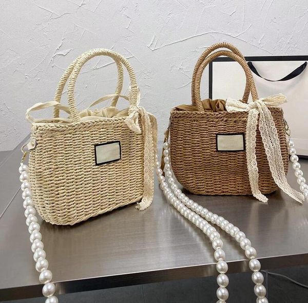 aaa+ summer beach straw bow bags casual rattan women pearl handbags wicker woven female totes large capacity lady buckets bag travel purse
aaa+ summer beach straw bow bags casual rattan women pearl handbags wicker woven female totes large capacity lady buckets bag travel purse