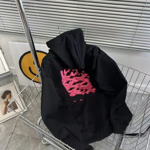 men's hoodies & sweatshirts designer spring couple's embroidered pink sweater 1206032 zwxb, Black
men's hoodies & sweatshirts designer spring couple's embroidered pink sweater 1206032 zwxb, Black
