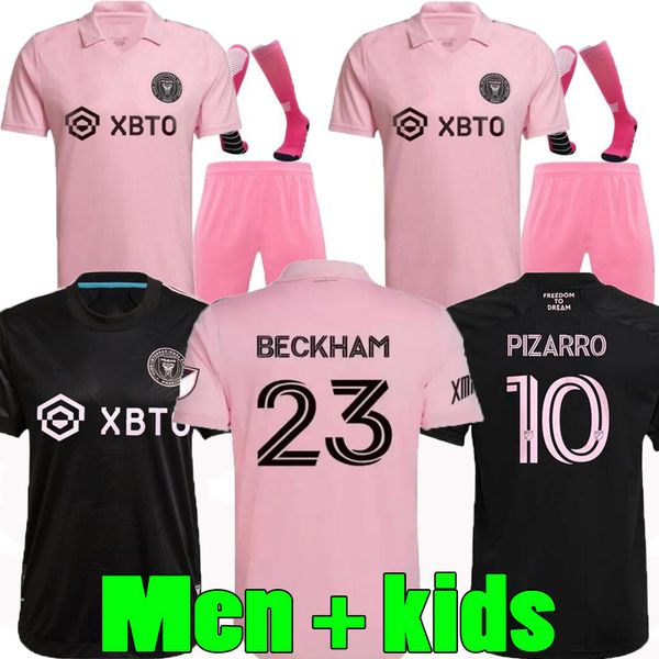 mls 2021 2022 2023 inter miami soccer jerseys home away beckham 21 22 23 pizarro figal matuidi higuain men kit football player fans uniforms, Black;yellow 
mls 2021 2022 2023 inter miami soccer jerseys home away beckham 21 22 23 pizarro figal matuidi higuain men kit football player fans uniforms, Black;yellow