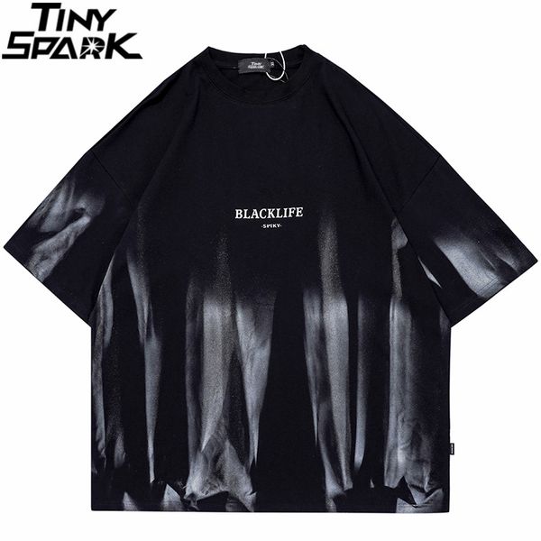 men tshirt hip hop streetwear tie dye letter printed t shirt harajuku cotton loose tshirt summer short sleeve tees 220608, White;black
men tshirt hip hop streetwear tie dye letter printed t shirt harajuku cotton loose tshirt summer short sleeve tees 220608, White;black