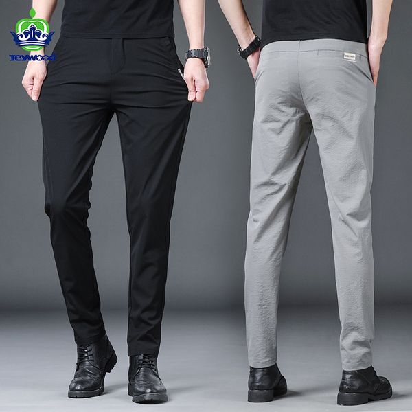summer pants mens stretch slim fit elastic waist formal business classic korean thin casual trousers male black gray 28 38 220719
summer pants mens stretch slim fit elastic waist formal business classic korean thin casual trousers male black gray 28 38 220719