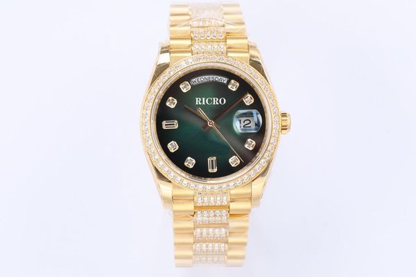 ew manufacturers quality women's watch 36mm middle row diamond ring 2836 mechanical movement sapphire mirror fashion casual sports, Slivery;brown
ew manufacturers quality women's watch 36mm middle row diamond ring 2836 mechanical movement sapphire mirror fashion casual sports, Slivery;brown