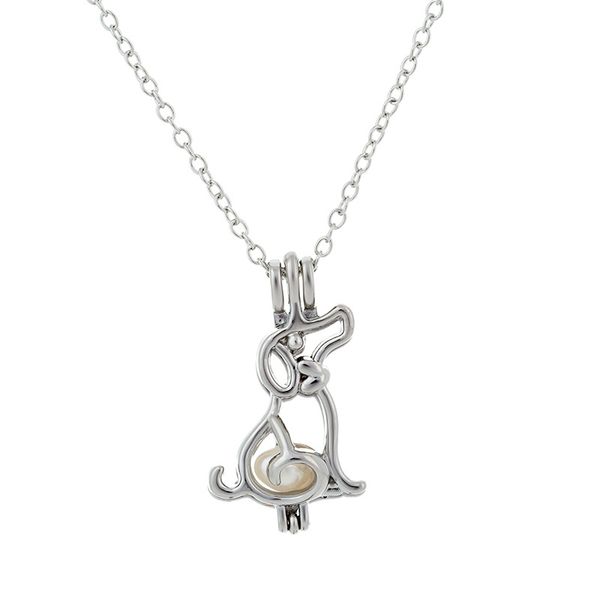fashion designers accessories stall supply popular freshwater pearl cage animal puppy pendant necklace simple all-match necklace clavicle ch, Silver
fashion designers accessories stall supply popular freshwater pearl cage animal puppy pendant necklace simple all-match necklace clavicle ch, Silver