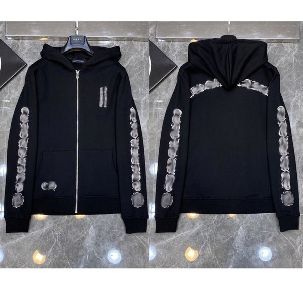 loose brand mens hoodie ch classic sweatshirts designer horseshoe sanskrit print luxury zipper jacket fashion pullover hooded coat women sw, Black
loose brand mens hoodie ch classic sweatshirts designer horseshoe sanskrit print luxury zipper jacket fashion pullover hooded coat women sw, Black