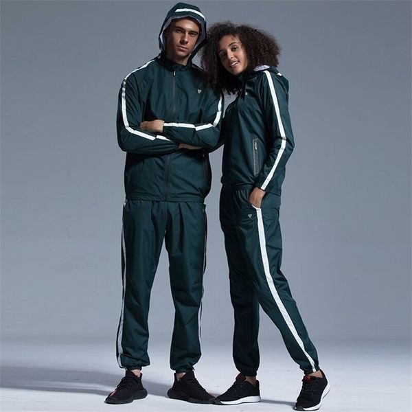 sauna sports suits womens mens gym running jackets pants set outdoor fitness lose weight sweating lovers sportswear 201128, Gray
sauna sports suits womens mens gym running jackets pants set outdoor fitness lose weight sweating lovers sportswear 201128, Gray