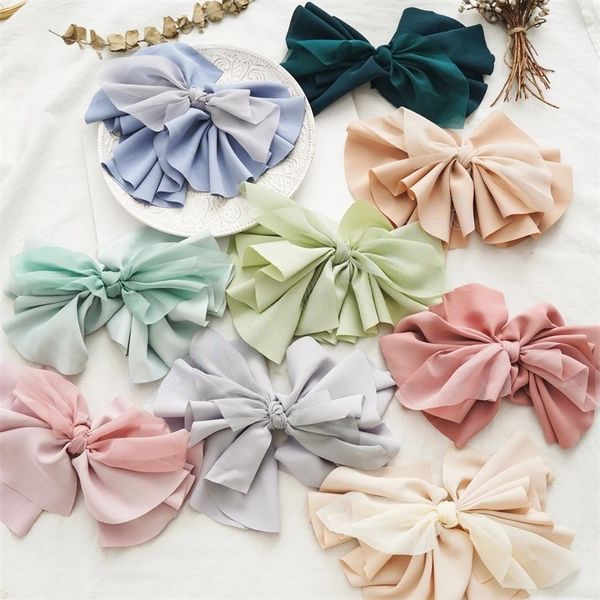 three layers lace bow hair clip barrettes solid color pleated bowknot hairpin ponytail holder spring clips women hair accessories, Slivery;white
three layers lace bow hair clip barrettes solid color pleated bowknot hairpin ponytail holder spring clips women hair accessories, Slivery;white