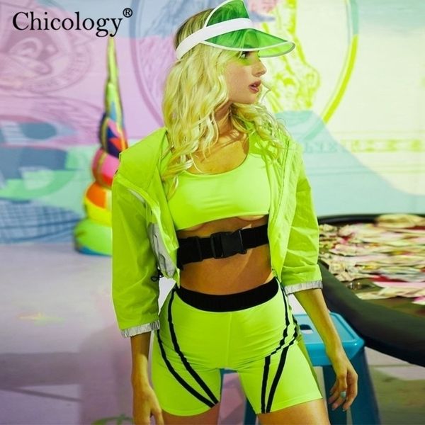 chicology hollow out buckle crop tank high waist biker shorts two piece set summer women clothing neon club outfit y200822, Gray
chicology hollow out buckle crop tank high waist biker shorts two piece set summer women clothing neon club outfit y200822, Gray