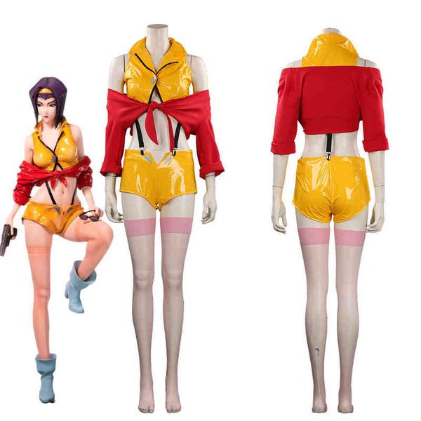 anime cowboy bebop faye valentine cosplay come outfits halloween carnival suit t220813, Black;red
anime cowboy bebop faye valentine cosplay come outfits halloween carnival suit t220813, Black;red