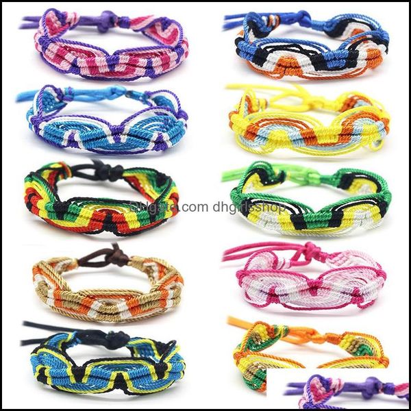 charm bracelets jewelry nepal style hand-woven mti-color optional characteristic bracelet for men and women drop delivery dhaak, Golden;silver
charm bracelets jewelry nepal style hand-woven mti-color optional characteristic bracelet for men and women drop delivery dhaak, Golden;silver