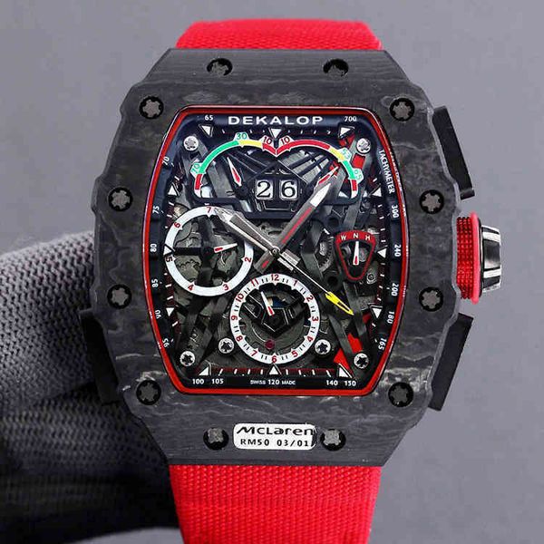 watch date richa milles red devil black technology carbon fiber watch wine barrel multifunctional mechanical mens is the most expensive rm01, Slivery;brown
watch date richa milles red devil black technology carbon fiber watch wine barrel multifunctional mechanical mens is the most expensive rm01, Slivery;brown