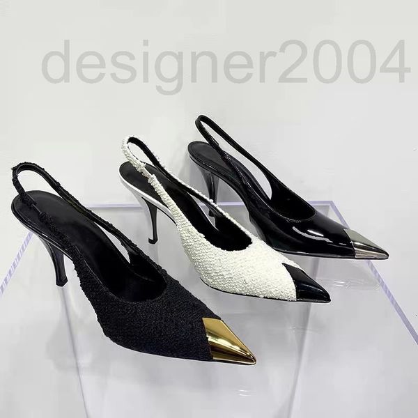 sandals designer new black high-heeled sandals female rose park caiying the same