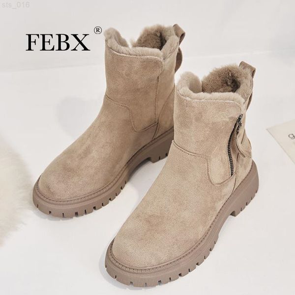 women snow boots with plush flock zip solid female boots mid-calf comfortable keep warm leisure ladies winter footwear fashiont220718, Black
women snow boots with plush flock zip solid female boots mid-calf comfortable keep warm leisure ladies winter footwear fashiont220718, Black