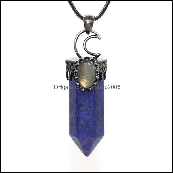 pendant necklaces pendants jewelry jln hexagon column gemstone antique sier plated half moon accessory plus labradorite bead necklace with, Silver
pendant necklaces pendants jewelry jln hexagon column gemstone antique sier plated half moon accessory plus labradorite bead necklace with, Silver