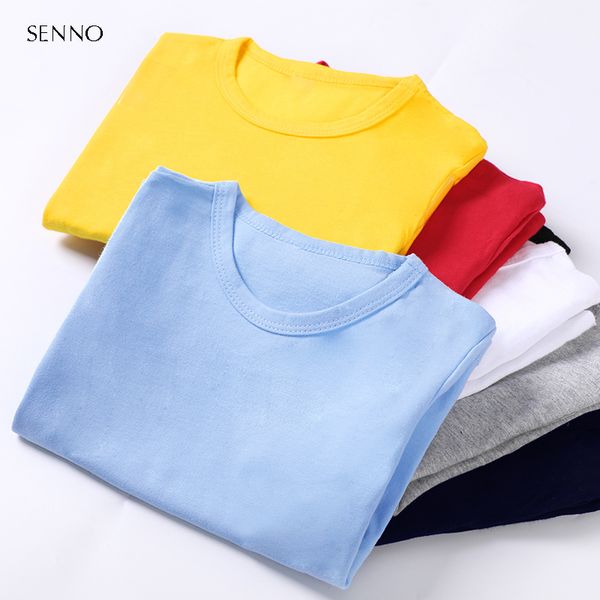6 colors solid long sleeve children t shirt for boys girls cotton autumn kids tees baby tshirts blouse clothes 220620, Blue
6 colors solid long sleeve children t shirt for boys girls cotton autumn kids tees baby tshirts blouse clothes 220620, Blue