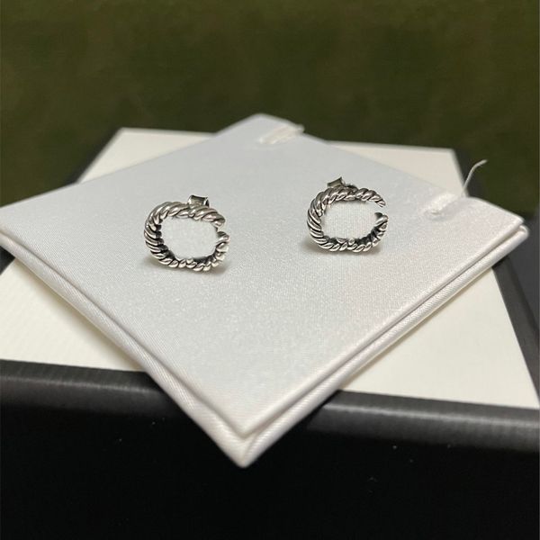 

for Women Stud Earrings Fashion Small Sier Earring Designers Jewelry Letters G Studs Hoops Ornaments Necklaces with Box