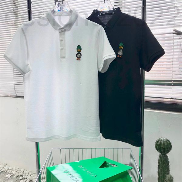 women's t-shirt designer short sleeved men's and women's summer style lapel loose trend embroidered duckling polo bottom shir, White
women's t-shirt designer short sleeved men's and women's summer style lapel loose trend embroidered duckling polo bottom shir, White
