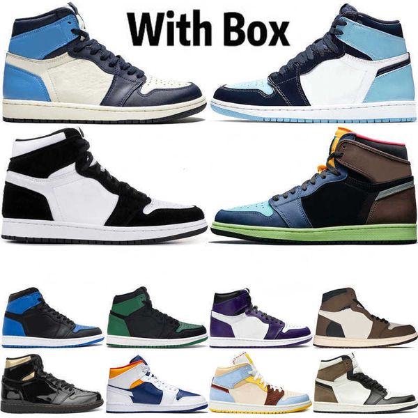 with box jumpman 1 1s mens basketball shoes obsidian unc twist turbo green chicago sport trainers sneakers size 36-47
with box jumpman 1 1s mens basketball shoes obsidian unc twist turbo green chicago sport trainers sneakers size 36-47
