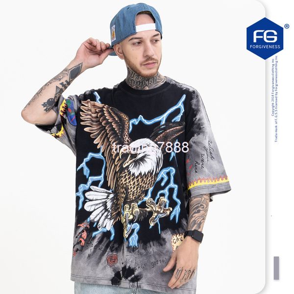 men's t-shirts fg menswear | spring and summer trend brand lightning eagle graffiti tie dye print short sleeve t-shirt men's loose, White;black
men's t-shirts fg menswear | spring and summer trend brand lightning eagle graffiti tie dye print short sleeve t-shirt men's loose, White;black