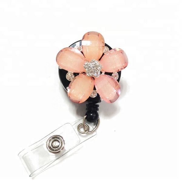 50pcs/lot key ring acylic pink flower shaped retractable id name badge reel holder for nurse student teacher office staff, Slivery;golden
50pcs/lot key ring acylic pink flower shaped retractable id name badge reel holder for nurse student teacher office staff, Slivery;golden