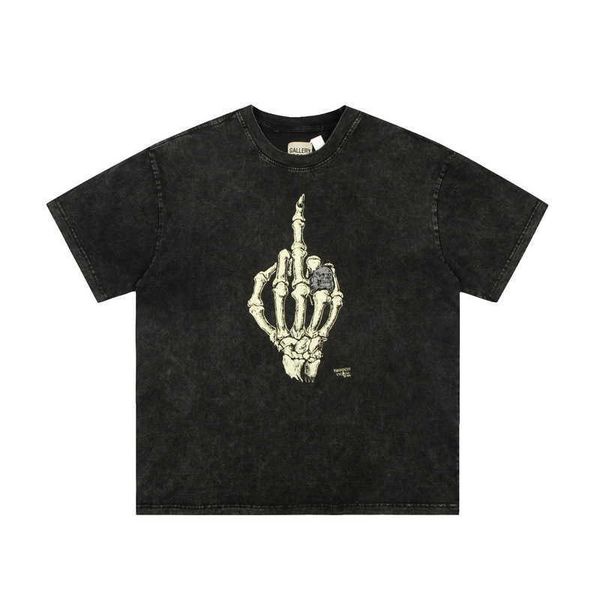 galery summer fashion dept brand skeleton hand bone used washed men's and women's casual short sleeve t-shirt, White;black
galery summer fashion dept brand skeleton hand bone used washed men's and women's casual short sleeve t-shirt, White;black