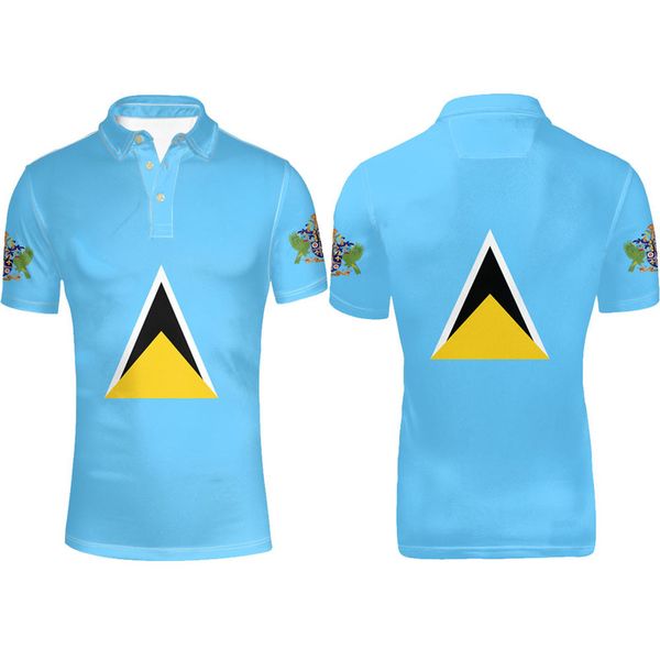 saint lucia youth diy custom made name number lca polo shirt nation flag lc country college print text po clothing 220608, White;black
saint lucia youth diy custom made name number lca polo shirt nation flag lc country college print text po clothing 220608, White;black