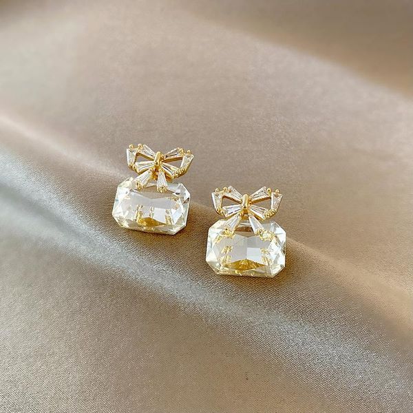 dangle & chandelier 2022 korean contracted fresh shiny crystal bowknot drop earrings jewelry fashion geometric square senior women, Silver
dangle & chandelier 2022 korean contracted fresh shiny crystal bowknot drop earrings jewelry fashion geometric square senior women, Silver